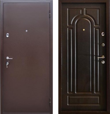 Входная дверь Бульдорс 14 (рисунок Б2, Венге)