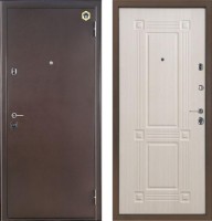 Входная дверь Бульдорс 14 (рисунок Б5, Шамбори светлый)