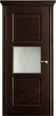 Межкомнатная дверь Оникс Квадро стекло